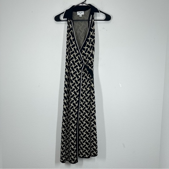 Diane Von Furstenberg x Target Size XXS True Wrap Midi Dress Collared Summer - Picture 2 of 6